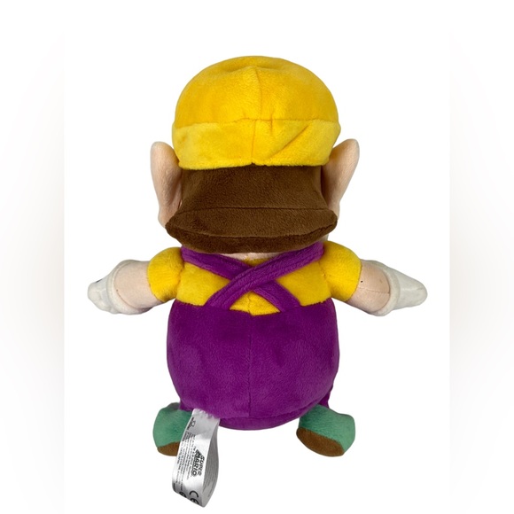 Little Buddy Wario Plush Super Mario Bros. 9" Nintendo Original 2012 Clean EUC - Picture 3 of 8